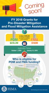 FEMA Overview of PDM and FMA Grants for 2018