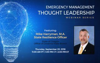 BOLDplanning's Emergency Management Thought Leadership Webinar