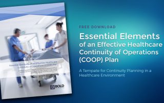 Healthcare Business Continuity