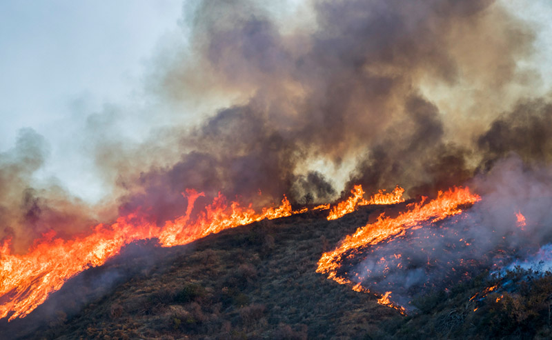 Wildfires in California Continue