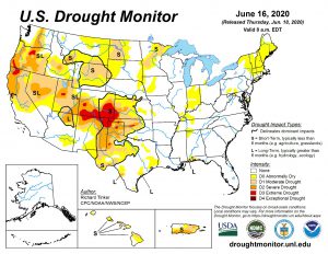 US Drought Outlook Map