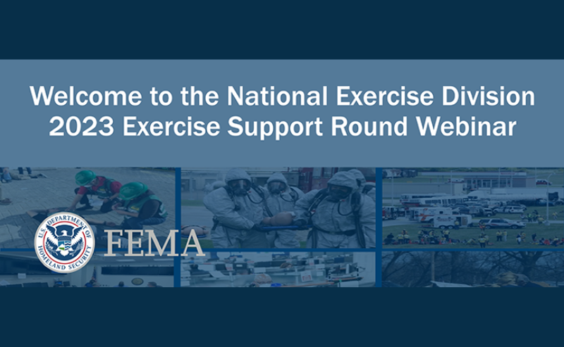 FEMA National Exercise Program is Now Accepting Requests for Exercise Support